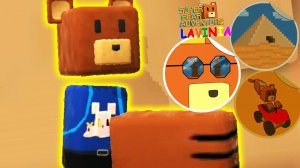 Где спрятаны Стикеры в Super Bear Adventure! Супер Беар Адвенчер! #лавиния #SuperBear #мимимишки