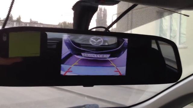 Видеокамера заднего вида и дисплей-зеркало смотреть онлайн