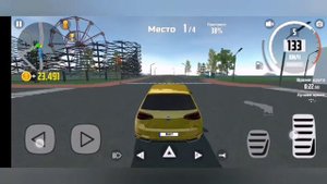 Играю в стимулятор вождения выполняю разные задания.