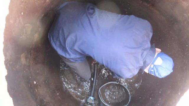 Подключение трассы зимнего водопровода загородного дома к центральной системе водоснабжения.