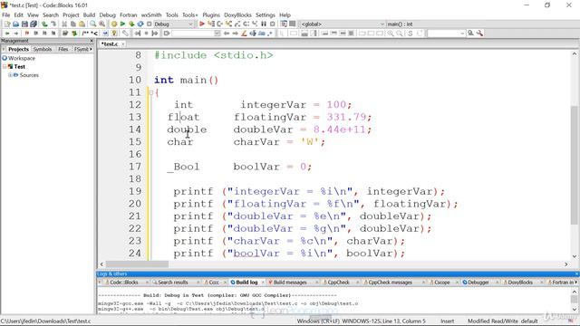 Learn C Programming (Part 15) - Format Specifiers | FHD [NO ADS]