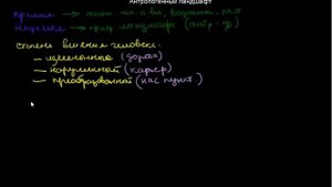 193  Антропогенный ландшафт