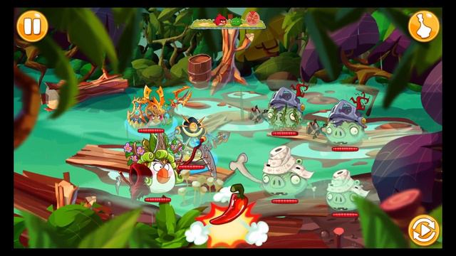 Angry Birds Epic #357 ВОЗВРАЩЕНИЕ В ДЖУНГЛИ Геймплей Walkthrough смотреть онлайн