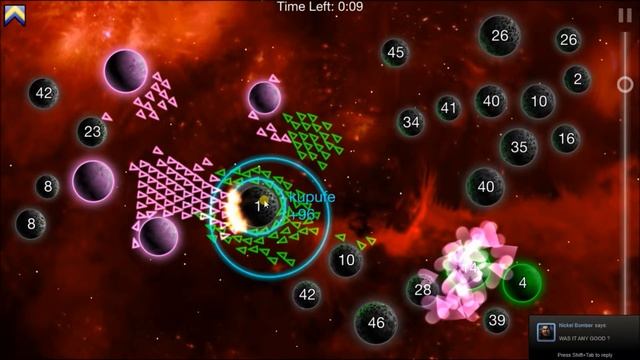 Galcon Legends: Level 20 'The Seduction' Speedrun (14.31s) смотреть онлайн