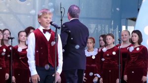 "Солнечный круг" А. Островский, Большой детский хор имени Попова, худ.руководитель Анатолий Кисляко