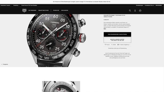 NEU! TAG HEUER CARRERA PORSCHE SPECIAL EDITION 2021 смотреть онлайн