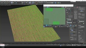 Как рандомно раскидывать текстуру по плашкам паркета в 3ds Max | Unwrap UVW
