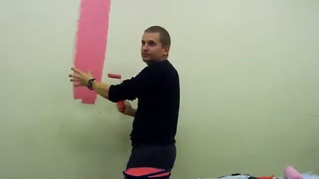 Учимся красить валиком
