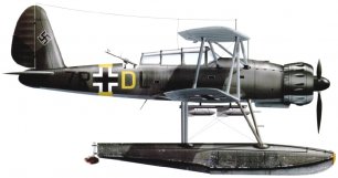 Arado Ar 95 — немецкий одномоторный двухместный гидроплан торпедоносец-разведчик