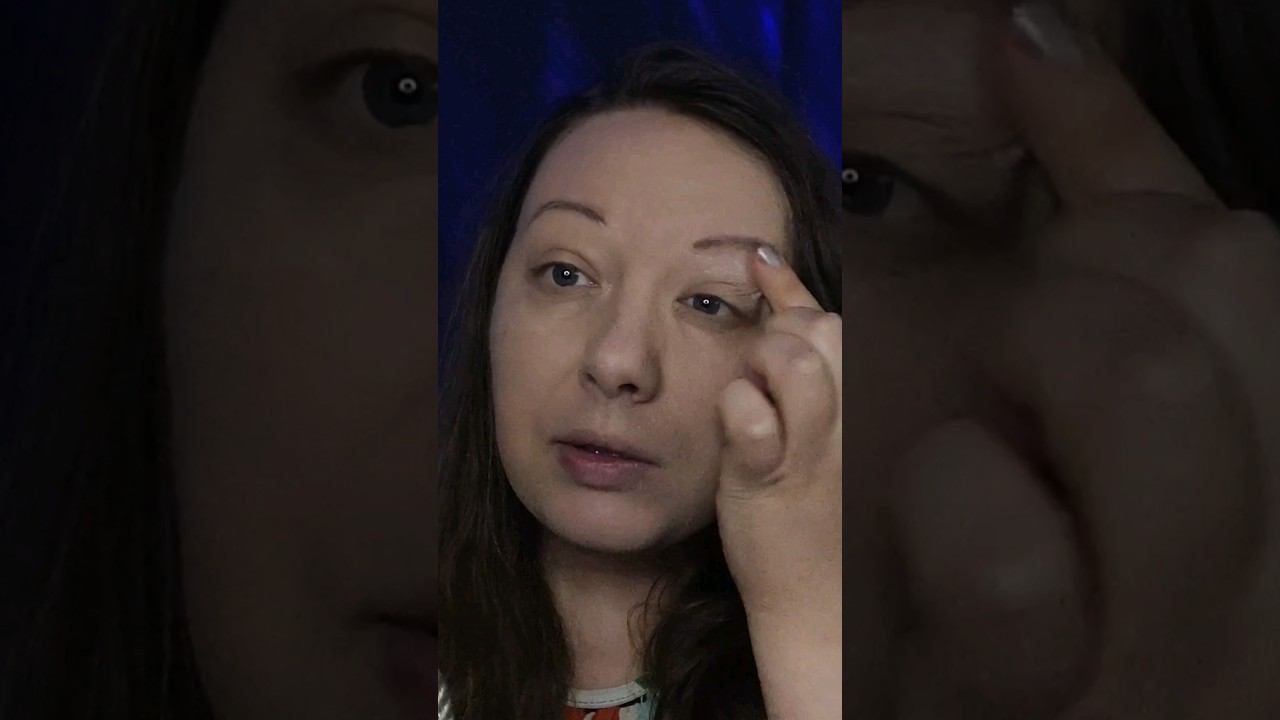 Красивый макияж с помощью пальца #макияж
