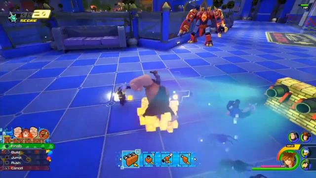 Kingdom Hearts 3 Wreck It Ralph Full Summon смотреть онлайн