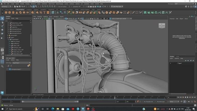 Export, Import And Edit USD Data In Maya