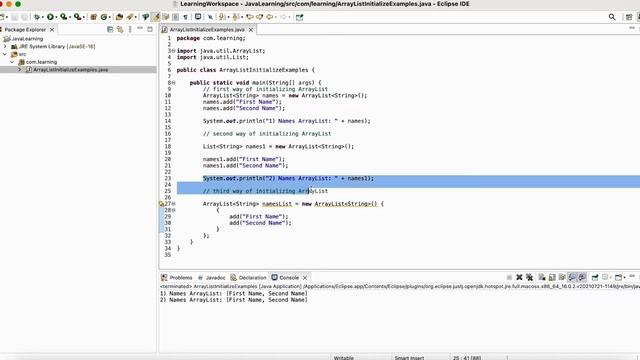 Java || ArrayList || Initialize an ArrayList || How Many Ways || Tech 10 Minutes In A Day смотреть онлайн