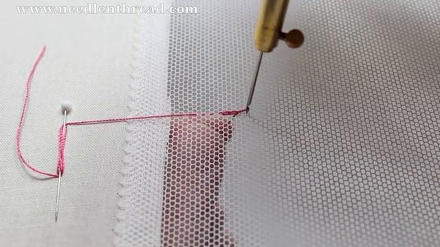 Tambour Embroidery - Basic Stitch смотреть онлайн