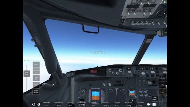 Infinite Flight Global: Ushuaia-Buenos Aires Argentina 737-800 смотреть онлайн