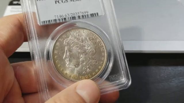 Серебряный Доллар США. Доллар Моргана 1883-О. Silver Morgan Dollar