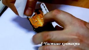 Ремонт мобильный телефон Samsung GT-C3530. Разборка. Ремонт клавиатуры.