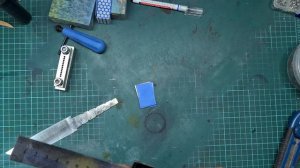 Нож ручной работы. n690. Стабилка