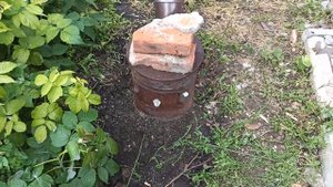 холодное копчение с буржуйкой за место дымогенератора.