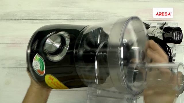 Распаковка кухонного комбайна / Unpacking of food processor ARESA AR-1701