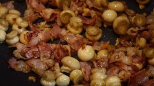 Паста Карбонара со сливками и грибами | Простой рецепт пасты карбонара