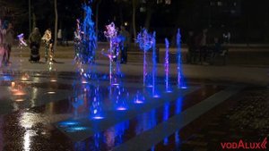 Строительство пешеходного фонтана в парке Майский города Брянска