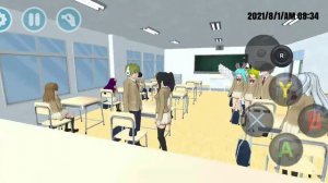 игра аниме школа