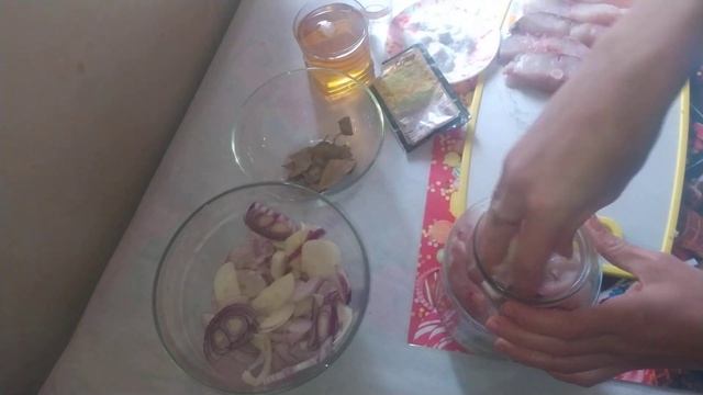 Очень Вкусная Домашняя Селёдка.