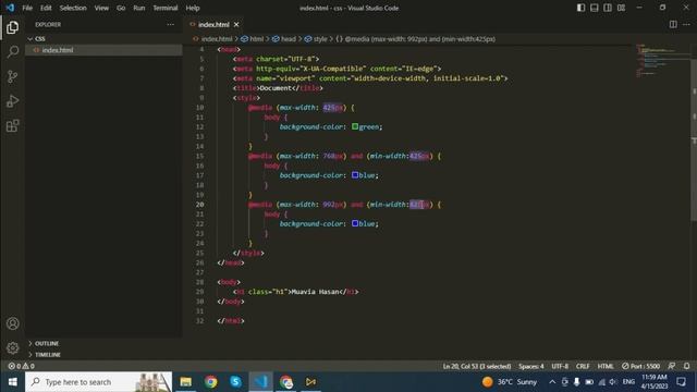 CSS Tutorials for Beginners: Media Queries Explained | Learn CSS Media Query in Hindi Urdu Tutorial