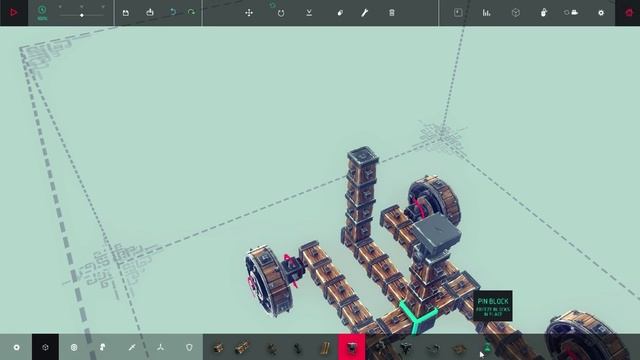 Затопил соседей |Besiege|