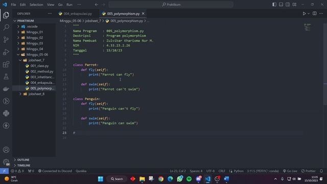 Jobsheet 7 - 005_polymorphism.py смотреть онлайн