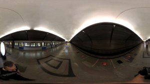 Черкизовская. Московское Метро. 4К 360 VR Video. Moscow Subway.