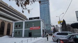 Екатеринбург зимой. Первая часть, прогулка по центру.