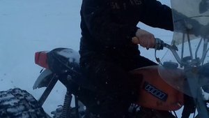 Самодельный снегоход из иж планеты с редуктором от муравья