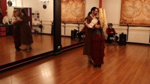 Steampunk milonga tango class