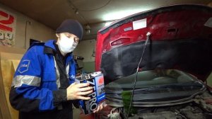 Замена масла в ДВС и МКПП на Honda Civic 5D