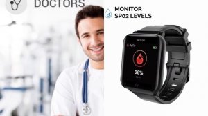 super GOQii Smart Vital Fitness SpO2, body temperature and blood