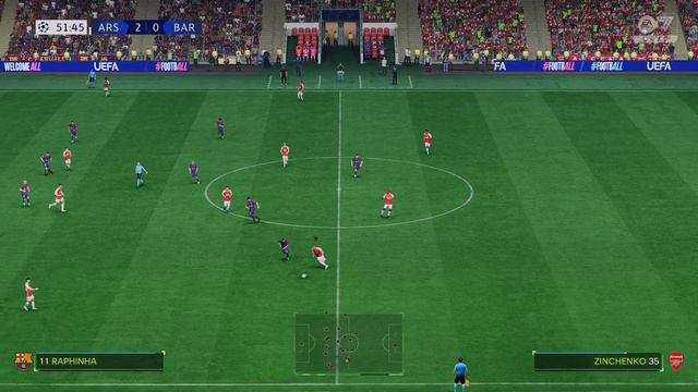FC 24 - Arsenal vs Barcelona - UEFA Champions League Final | Xbox Series S 4K