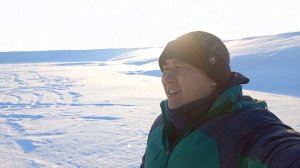 Поиск налима на реке НУРА. Зимняя рыбалка в мороз