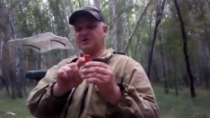 Порох БАРС 1991 г  и картечь с крахмалом на порохе ирбис охота-35, отстрел