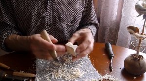 Резьба по дереву Урок 4 "Роза" завершаем бутон