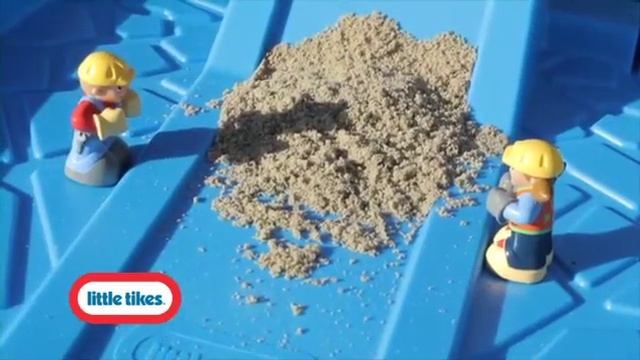 Little Tikes Песочница "Песчаный карьер" с игрушками.mp4- Детки Тойс интернет магазин игрушек смотреть онлайн