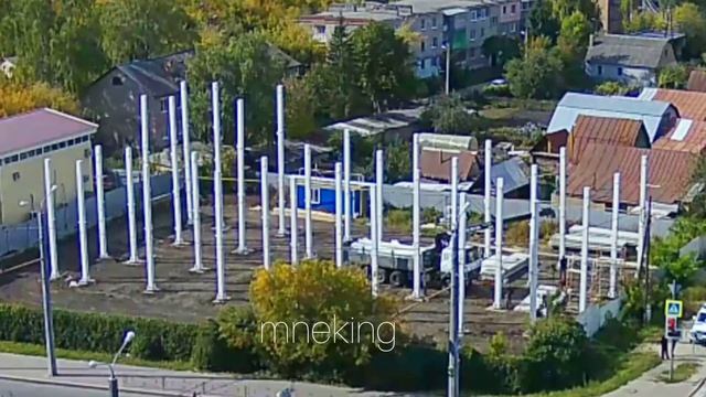 Строится торговый центр в терновке