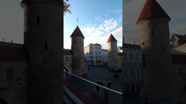 Entrance to Old town in Tallinn. Вход в старый город в Таллинне. #oldtown #tallinn