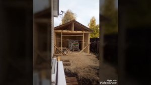 Каркасный гараж 7 на 4