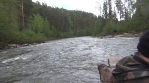 Рыбалка в тайге на хариуса 12 й день из 10 дней рыбалка охота тайга лес поход выживание в лесу