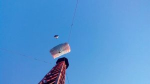 Самодельный парашют крыло