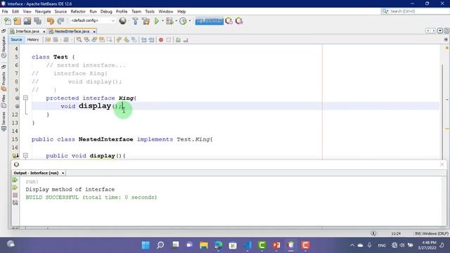 Advance-Java Nested Interface #21 смотреть онлайн