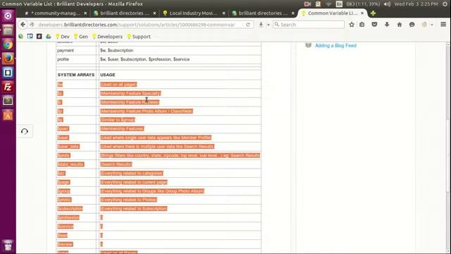 Using System Variables to Edit Widgets ? Brilliant Directories Coding Guide