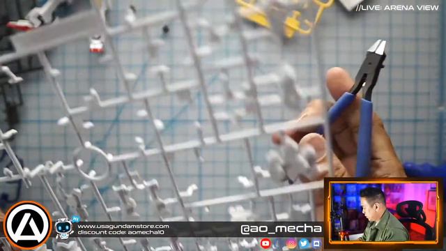 AO_MECHA LIVE: EP-43 BACKLOG BUILDER HG GUNDAM BARBATOS & LONG DISTANCE TRANSPORT BOOSTER KUTAN SAN